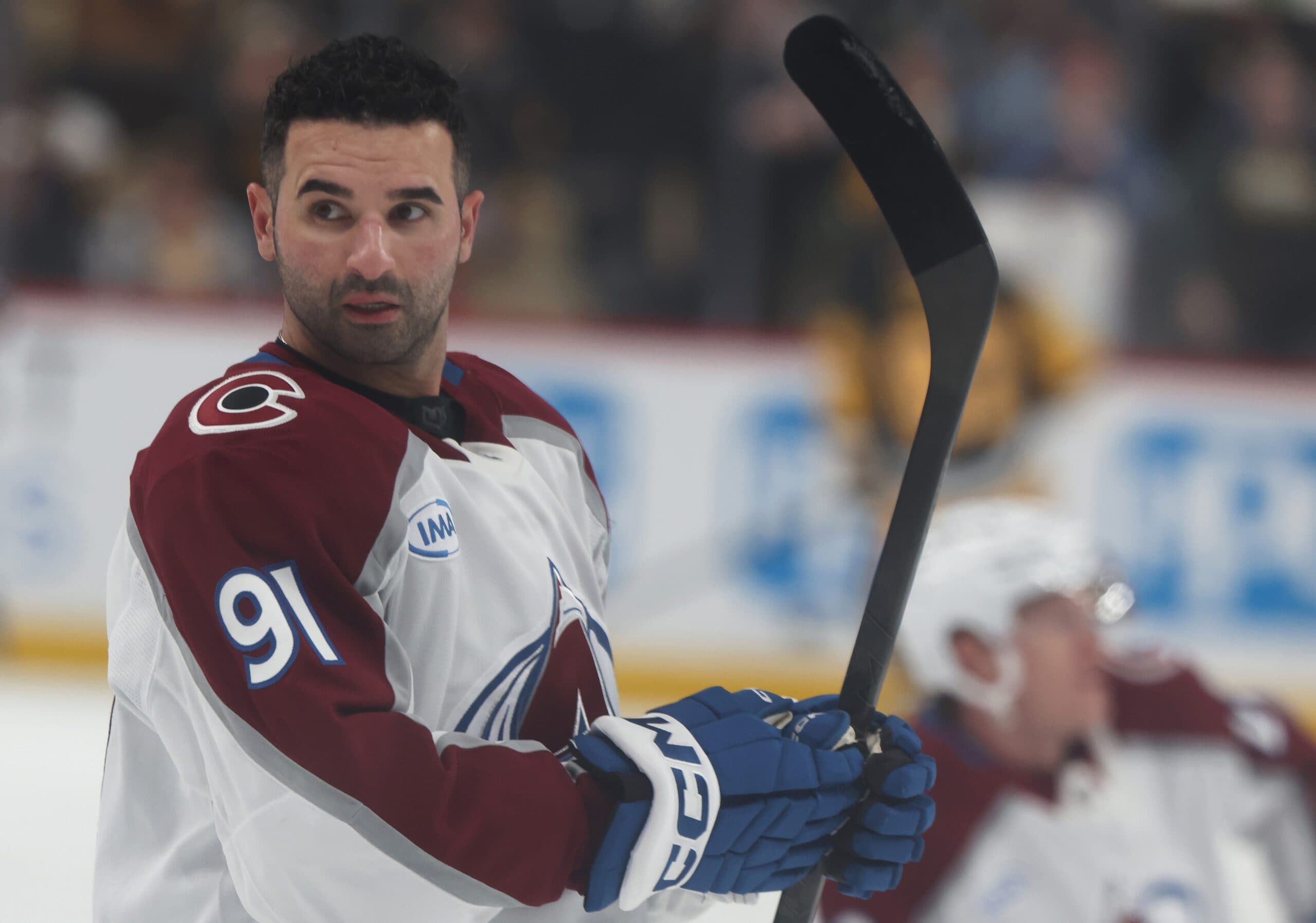 Kadri suffered the injury when he took a shot to the hand.