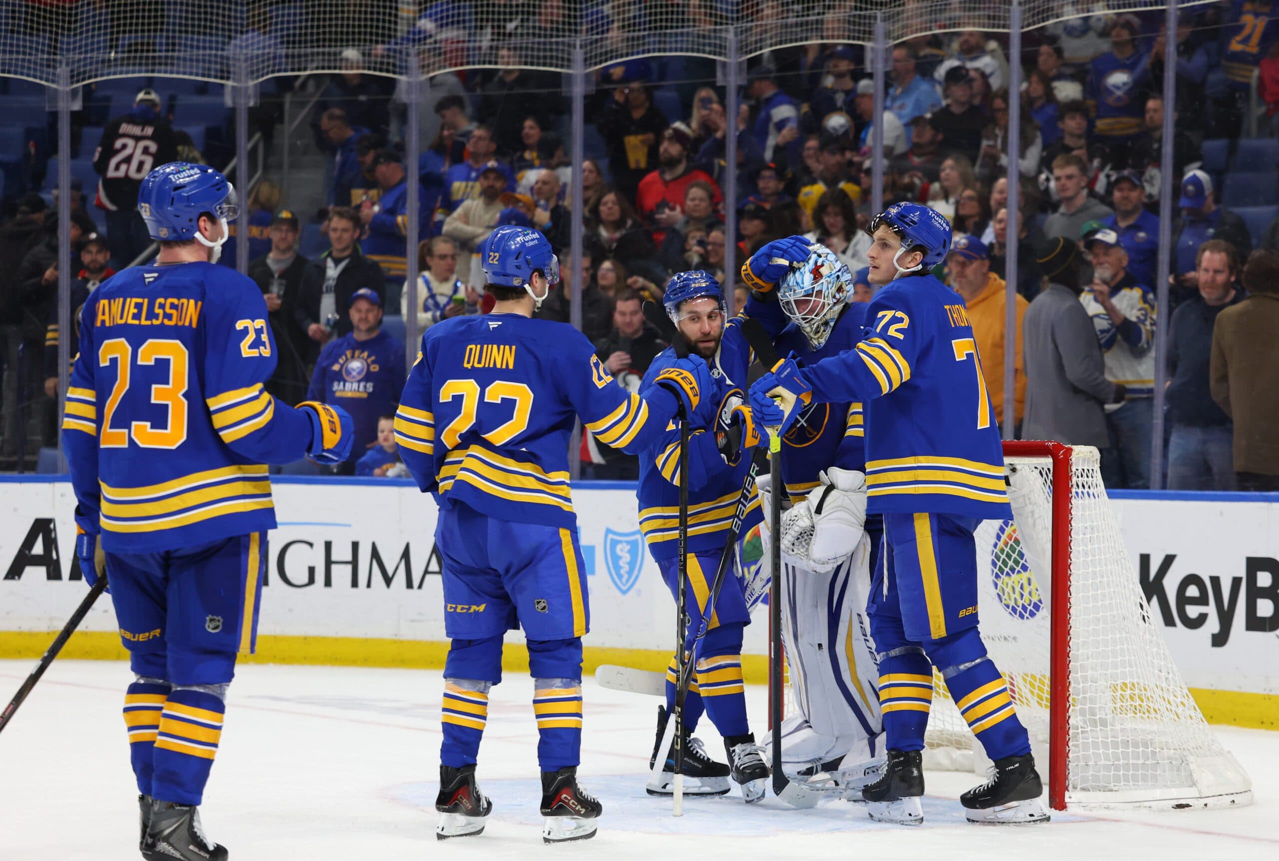 Sabres clinch playoff spot, end longest drought in NHL history