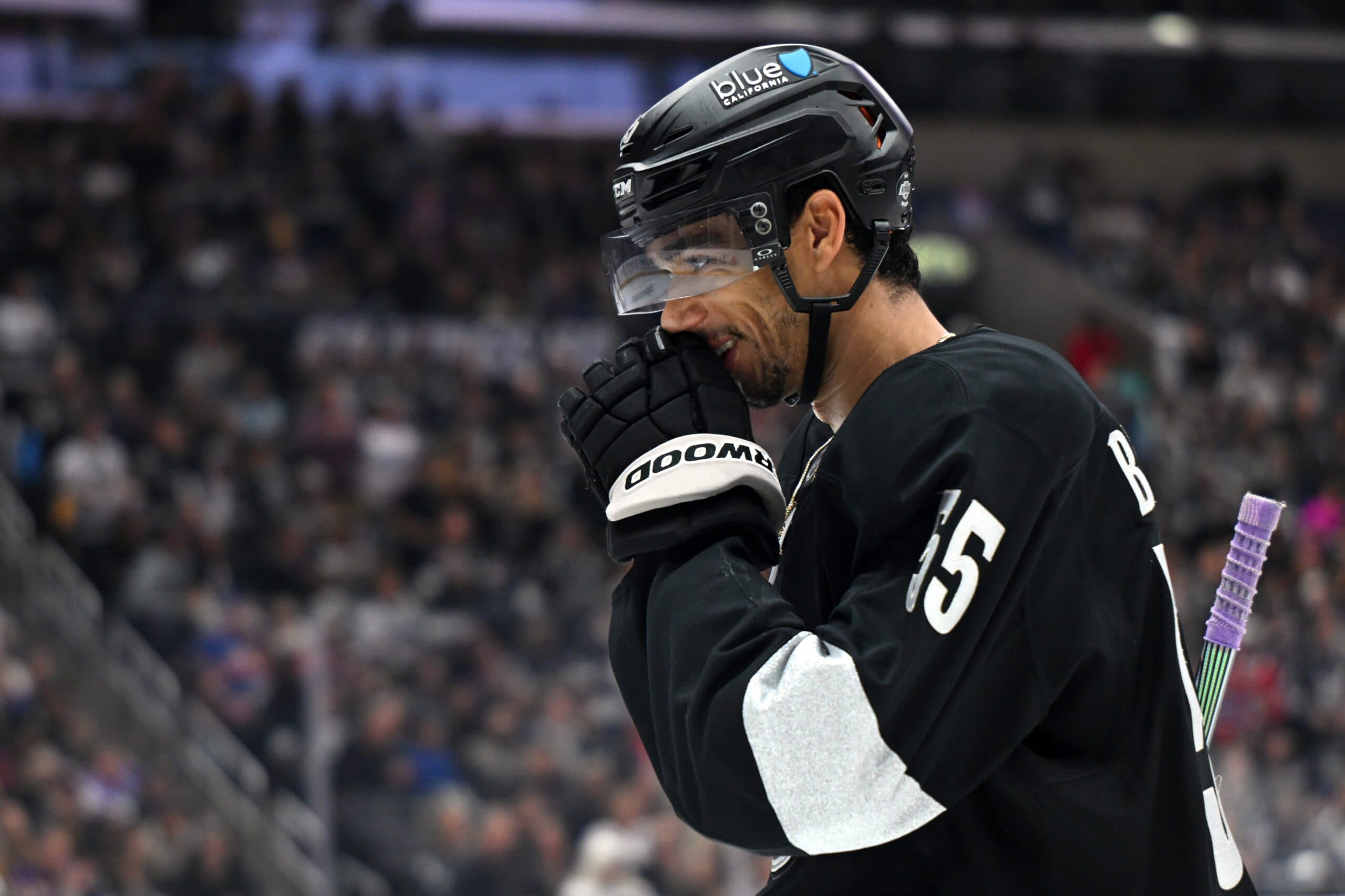 Byfield had 16 points in his last 16 regular season games.