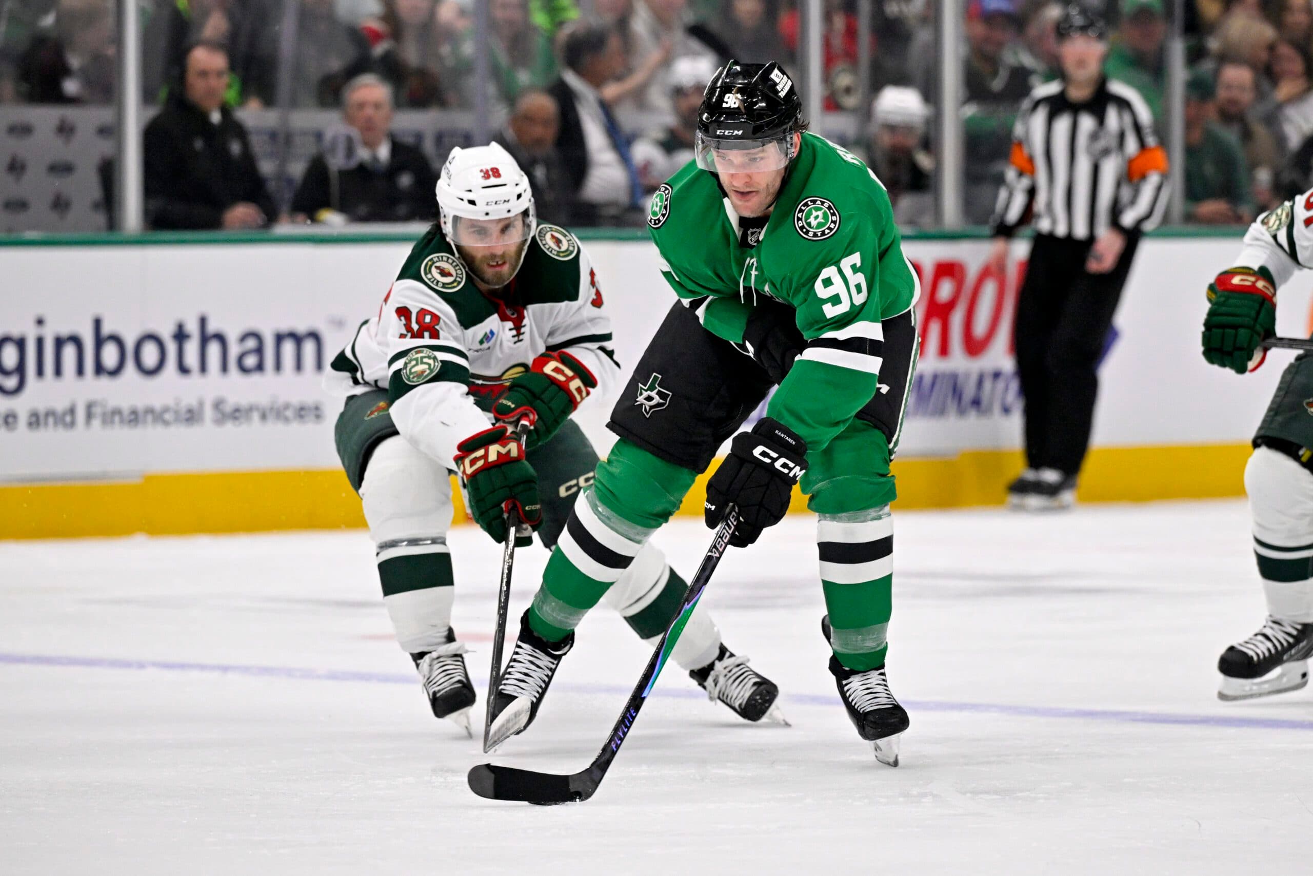 Ryan Hartman and Mikko Rantanen