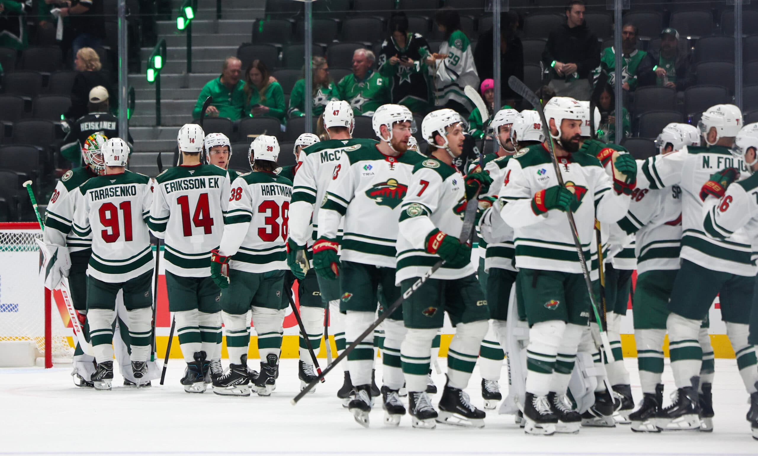 Wild showcase newfound confidence in blowout win