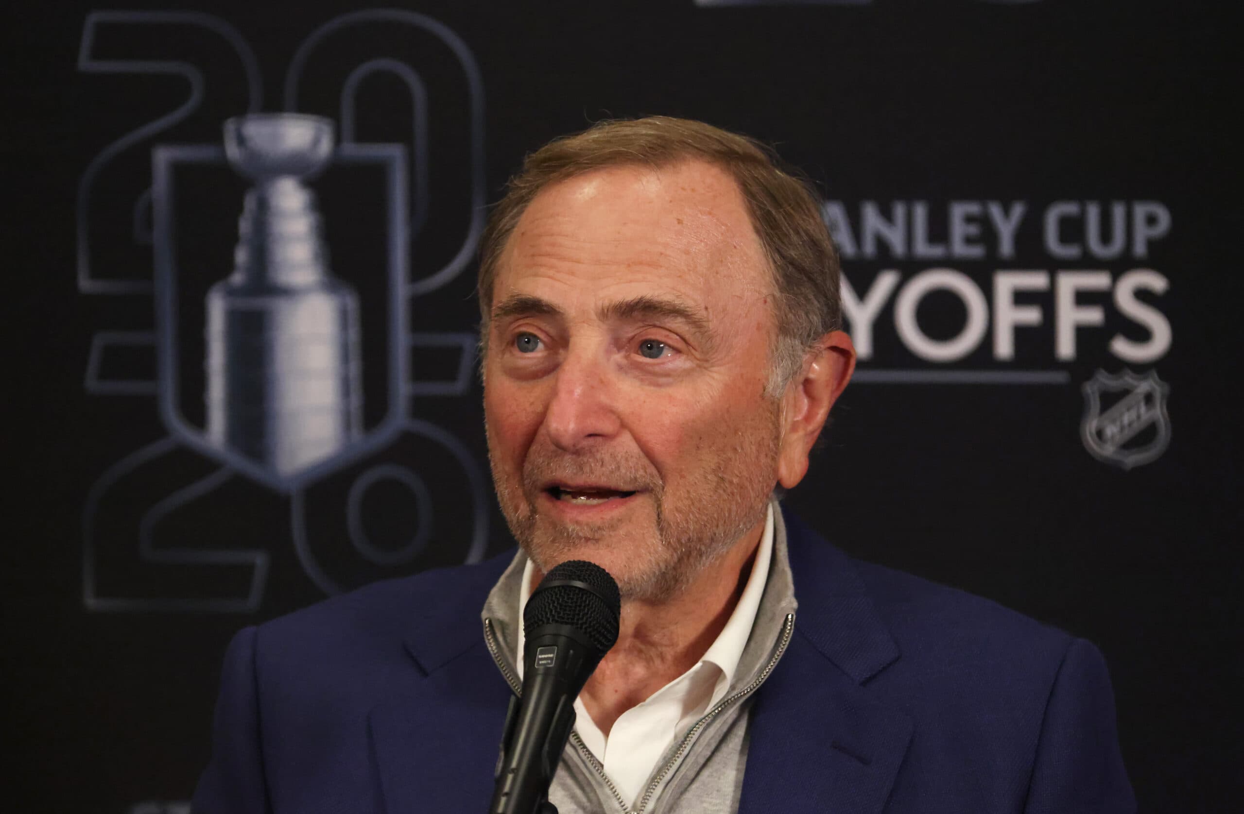 NHL commissioner Gary Bettman