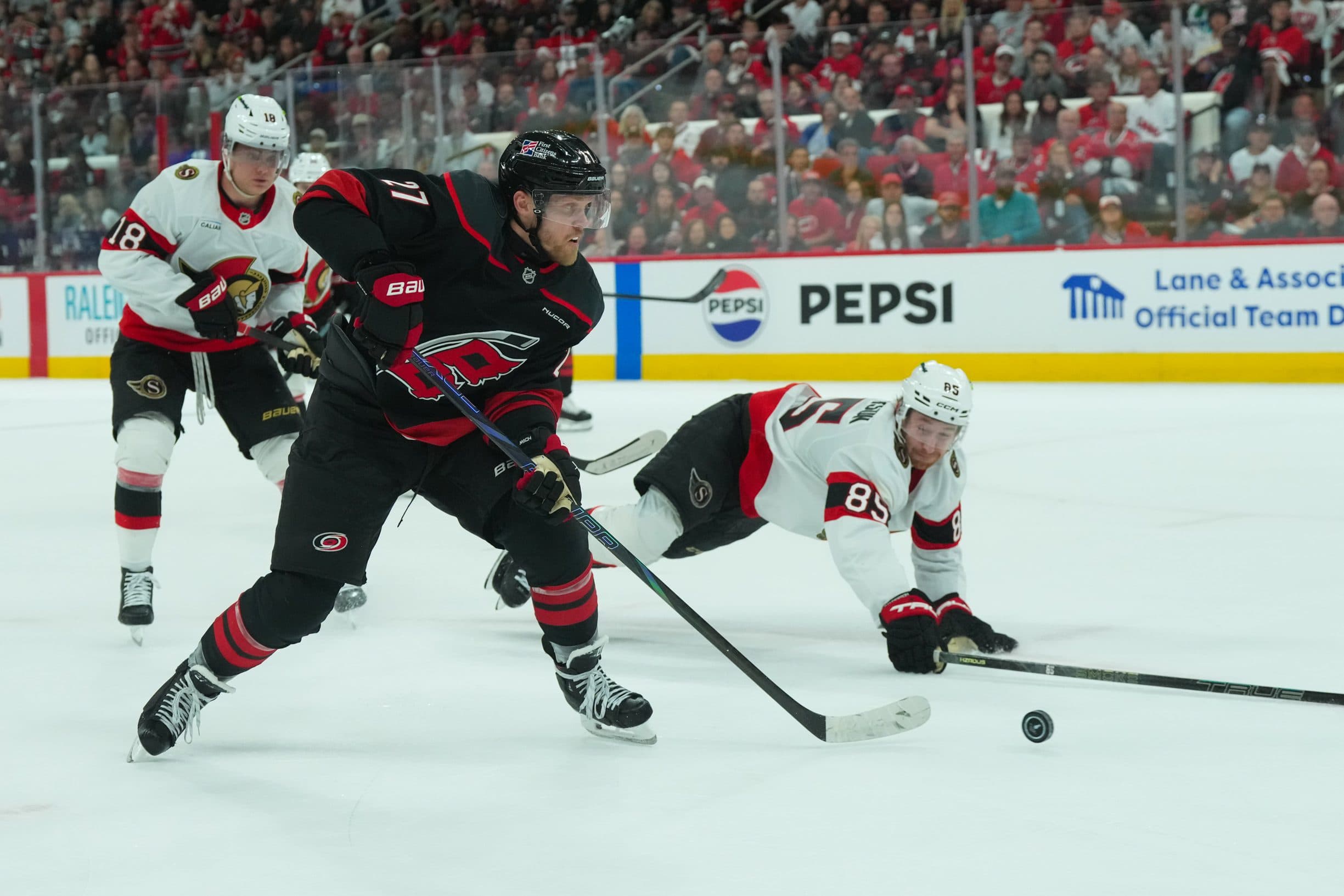 Hurricanes’ Nikolaj Ehlers to miss Game 4 against Senators with lower-body injury