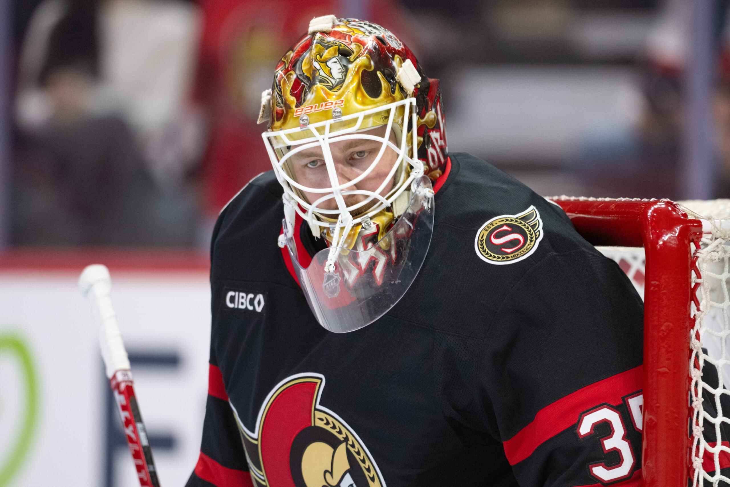 Ullmark posted a .932 SV% and a 2.03 GAA over Ottawa's four playoff games.