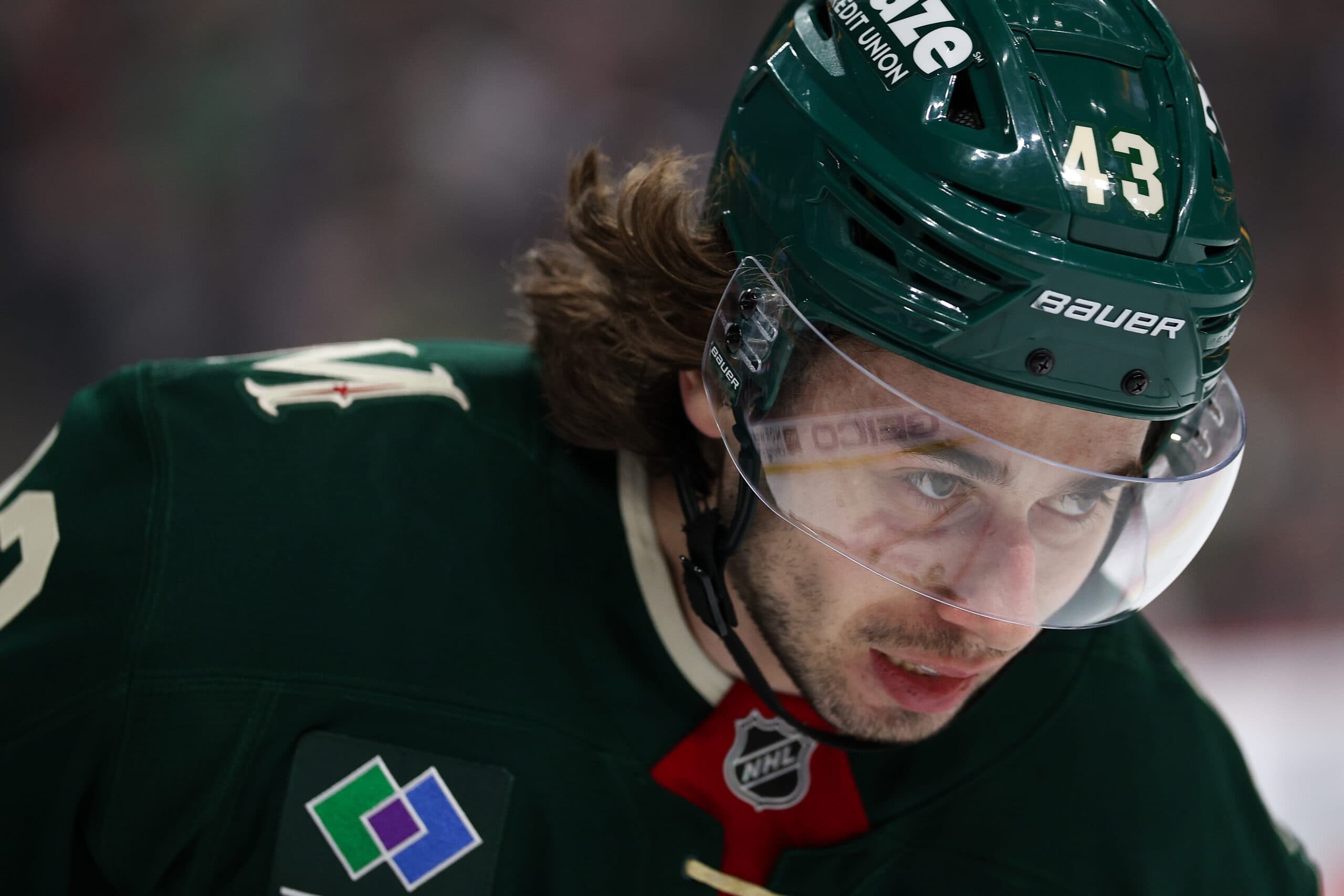 Minnesota Wild defenseman Quinn Hughes