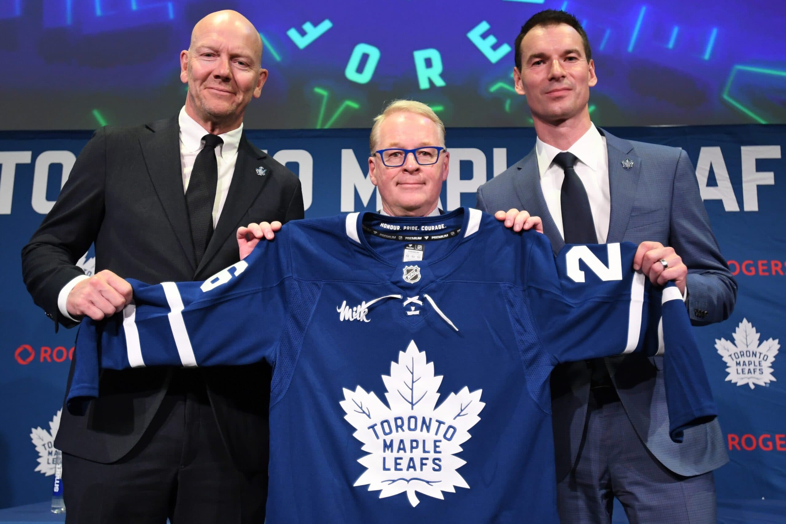 Mats Sundin, Keith Pelley and John Chayka