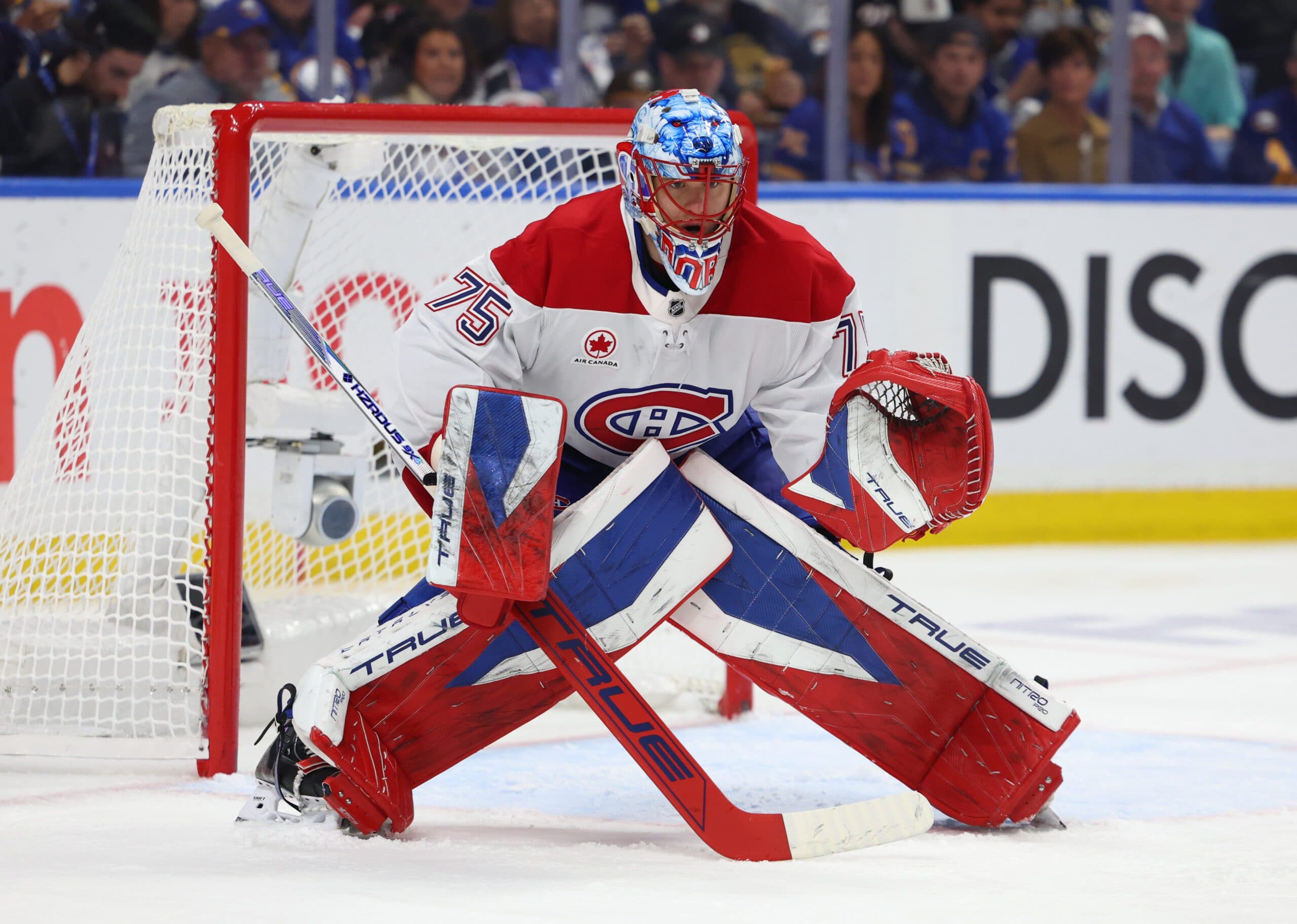 Dobes allowed four goals on 16 shots in Montreal's Game 2 loss to Buffalo.