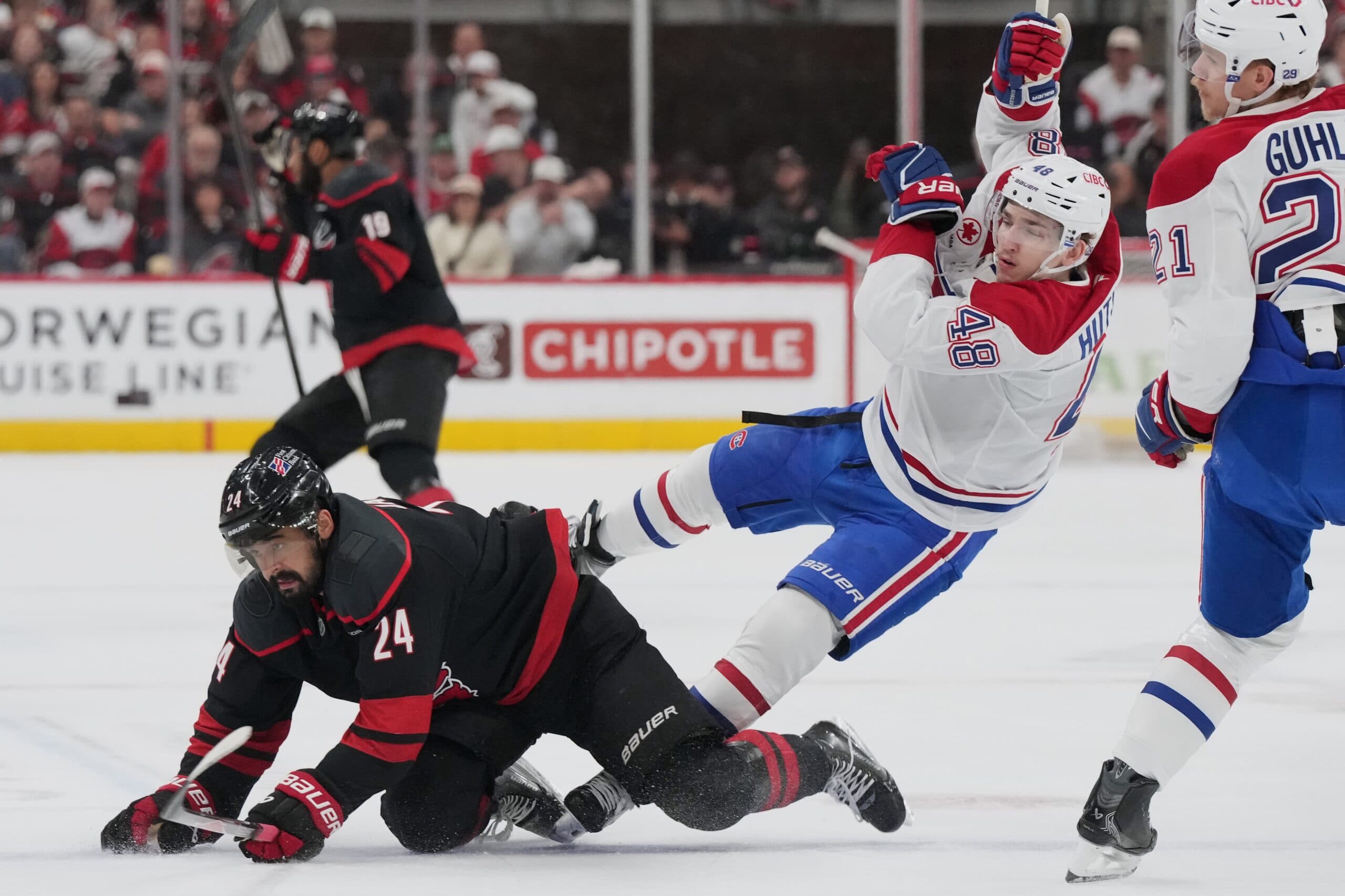 ‘We’re still far off, and we know it’: Canadiens’ Hutson on Eastern Conference Final loss