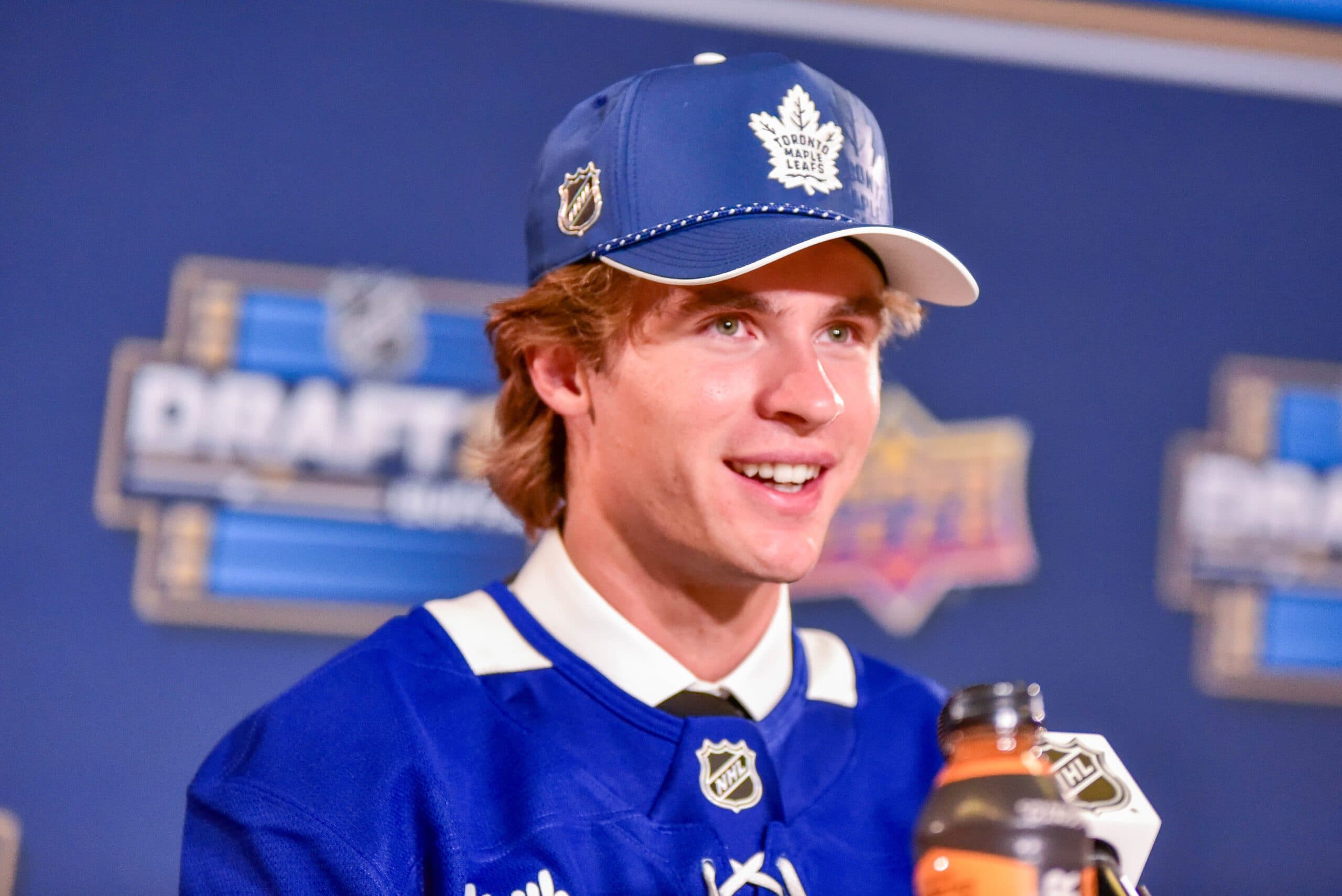 Toronto Maple Leafs left winger Gavin McKenna