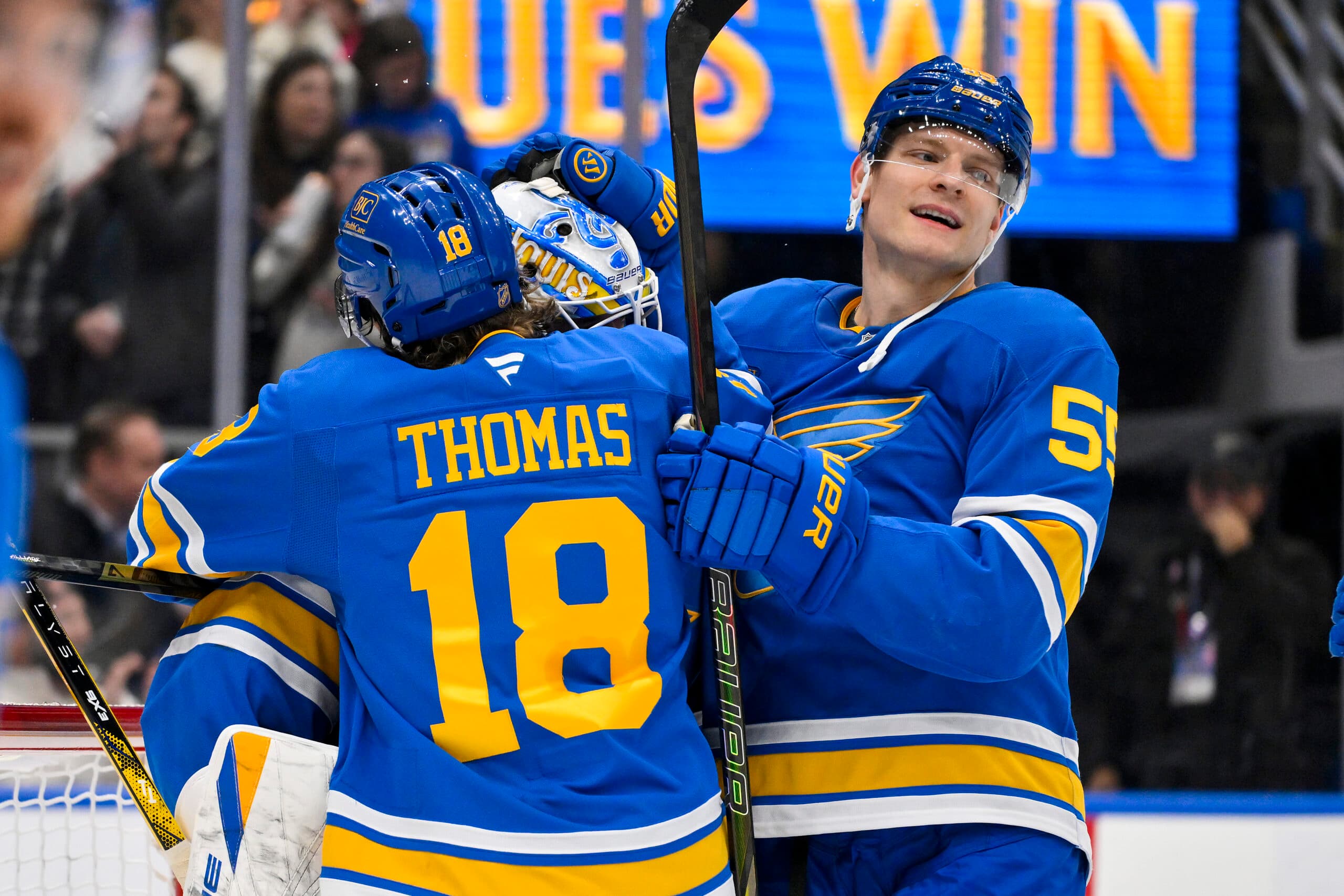 Report: Blues tell teams Parayko, Thomas off the market for trades