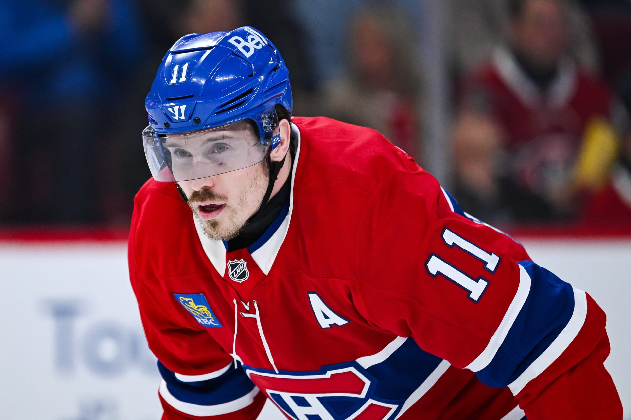 Montreal Canadiens right winger Brendan Gallagher