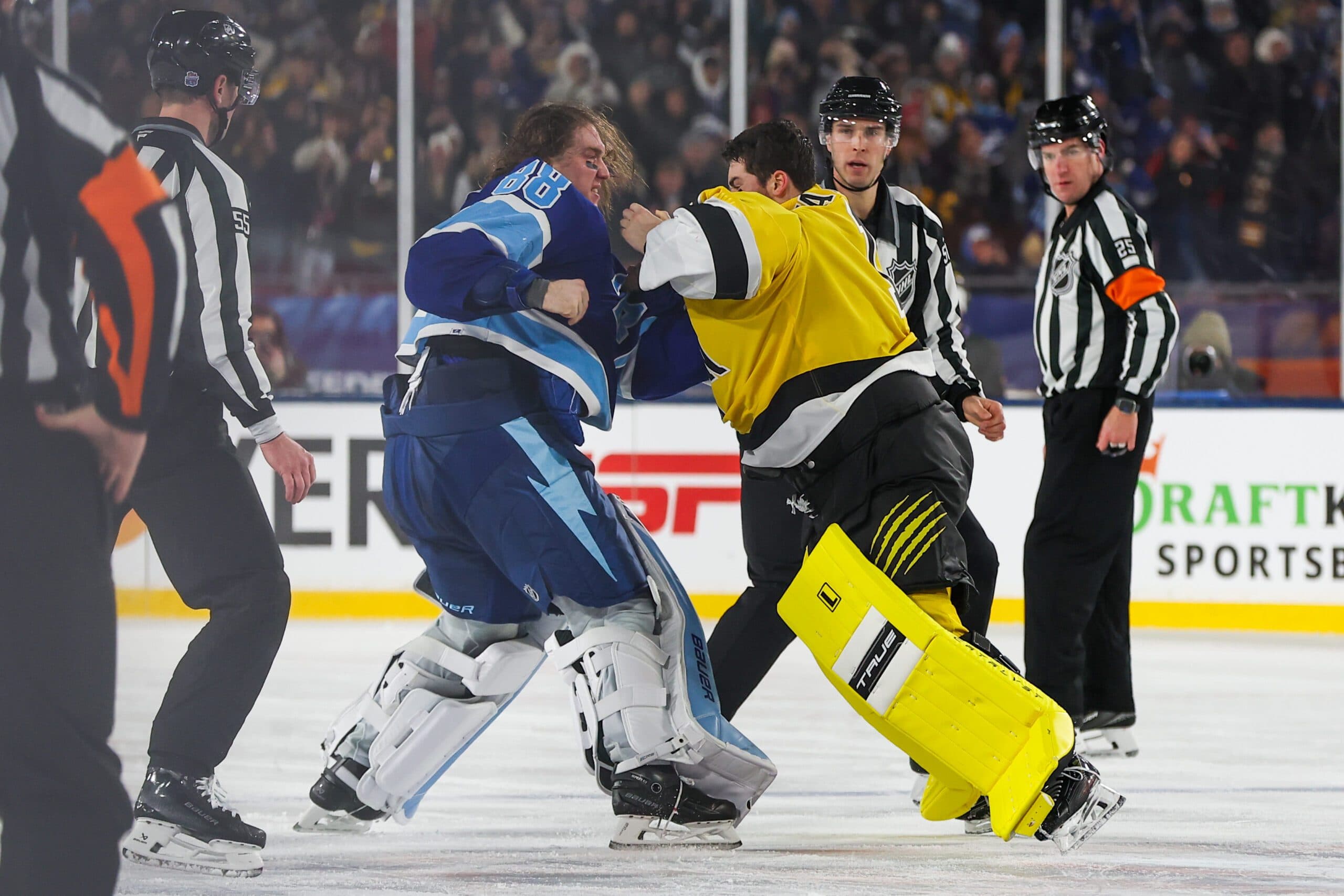 Andrei Vasilevskiy and Jeremy Swayman