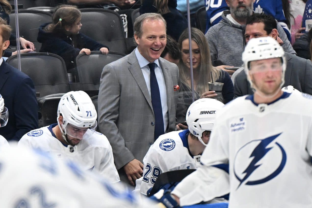 Lightning’s Jon Cooper wins Jack Adams Award as NHL coach of the year
