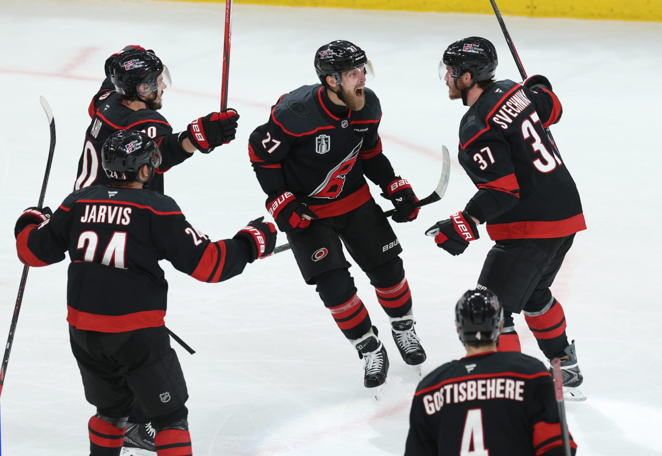 Svechnikov, Staal push Hurricanes within one win of Stanley Cup