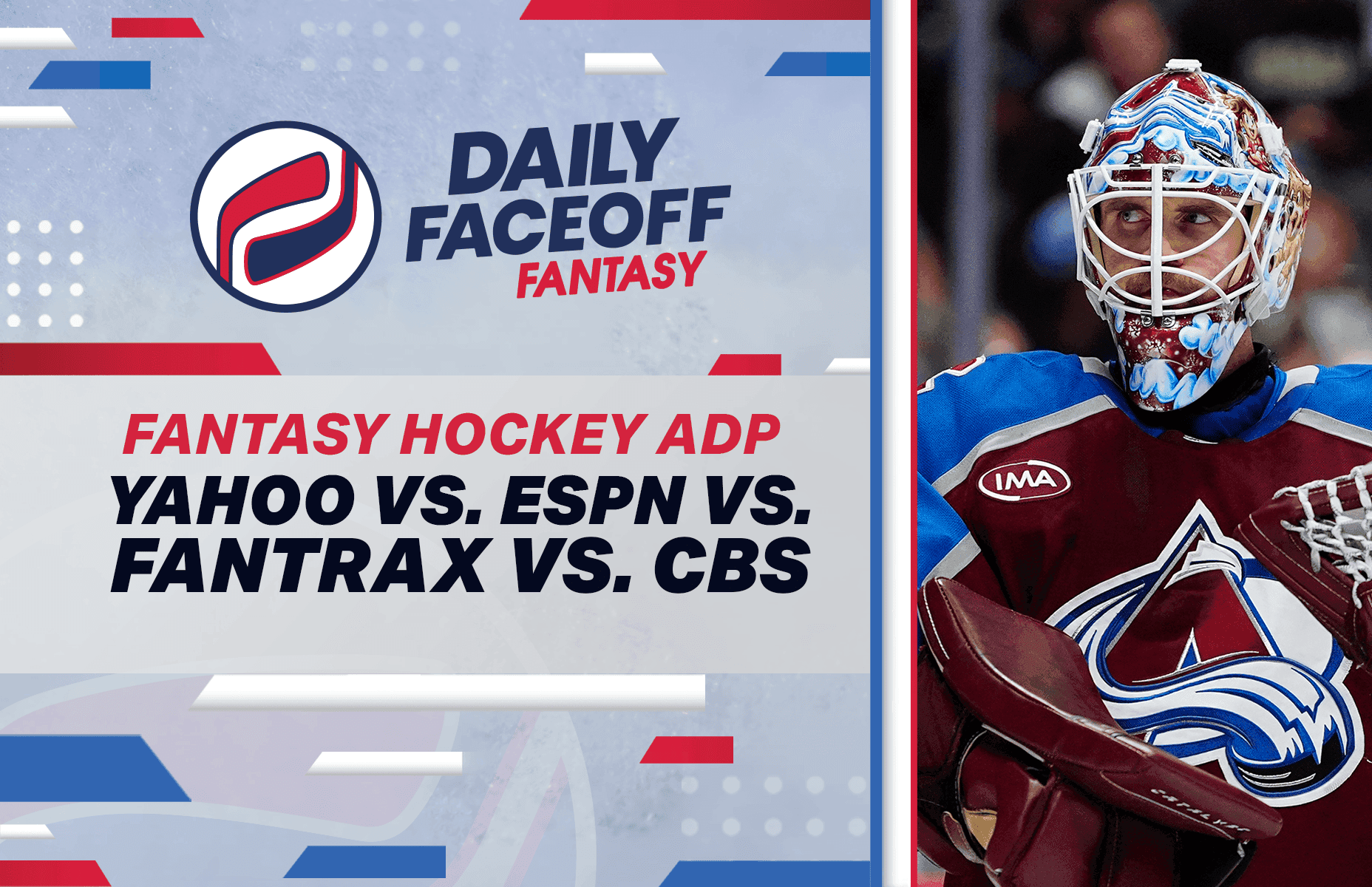 2026-27 Fantasy Hockey ADP: Yahoo vs. ESPN vs. Fantrax vs. CBS