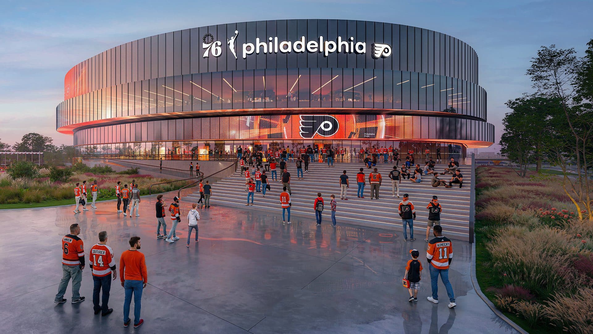 Flyers share first look of new arena set to open in 2030