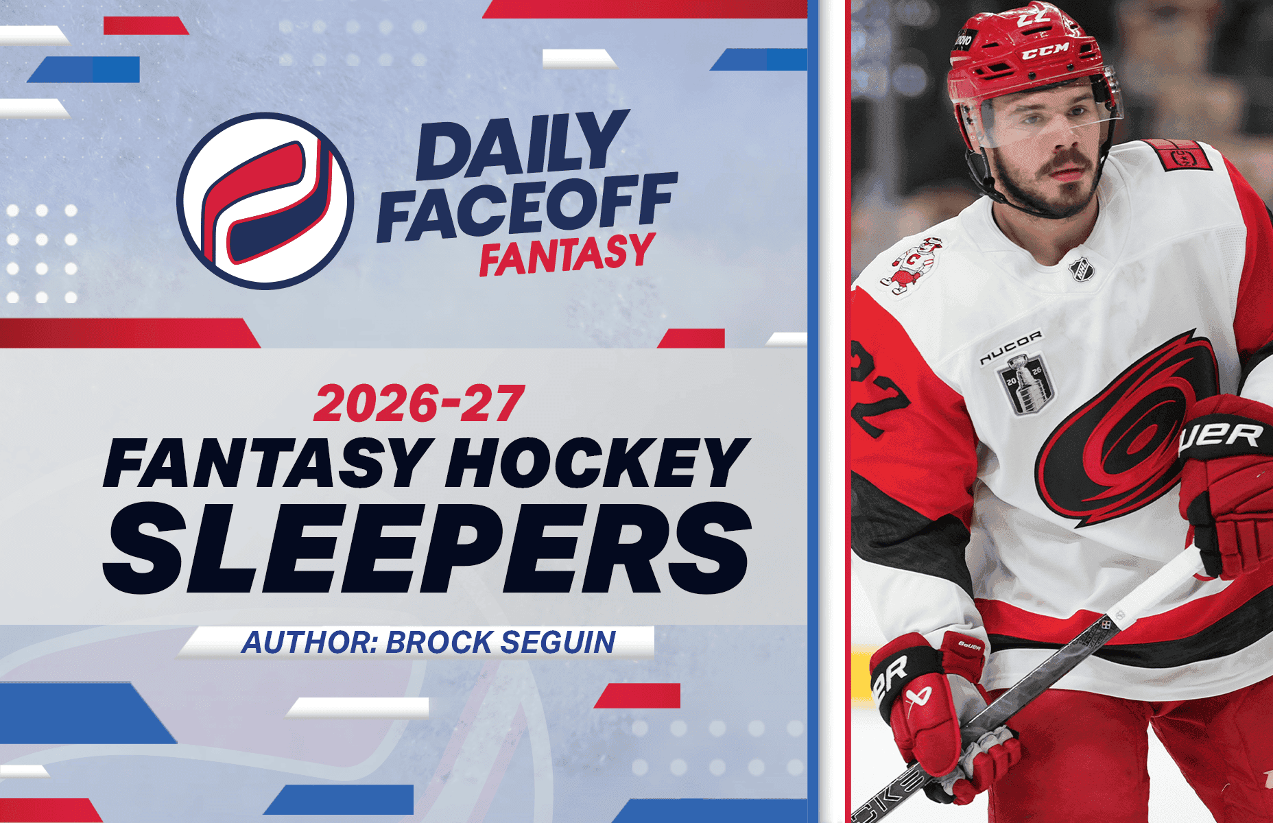 Brock Seguin’s 2026-27 Fantasy Hockey Sleepers