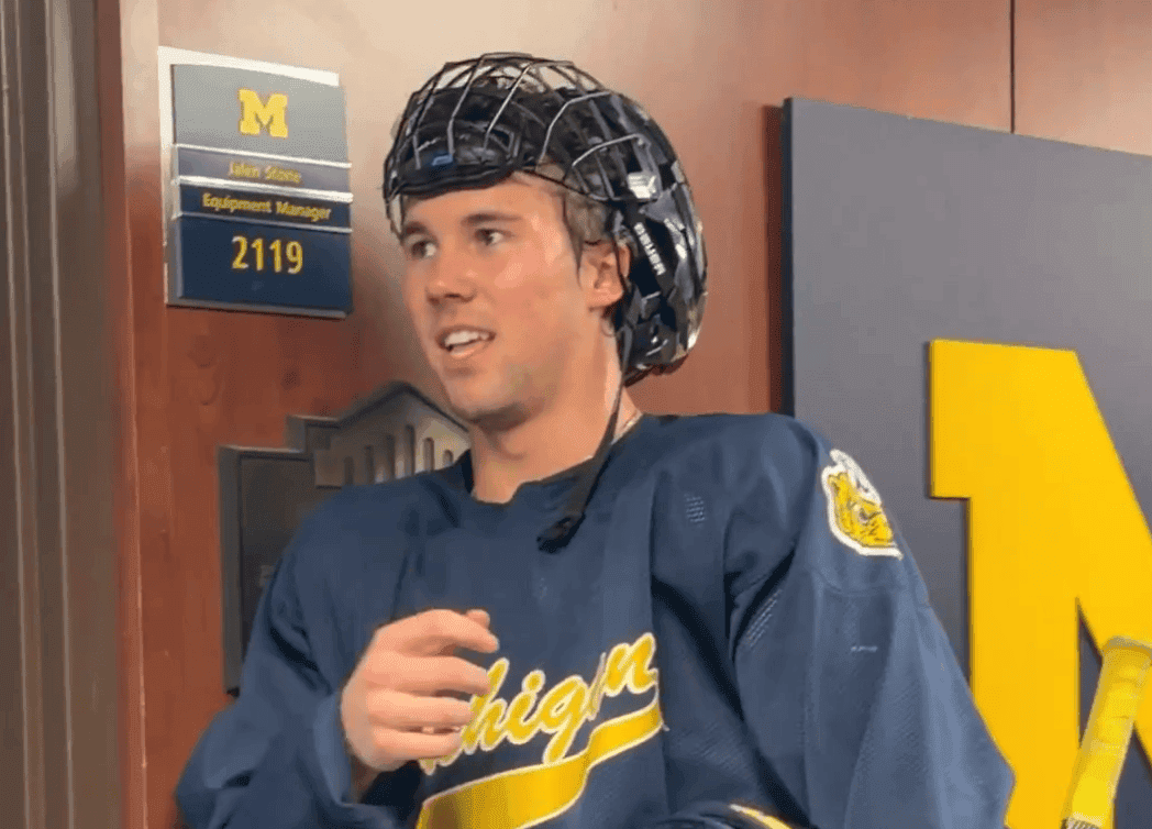 Scouting Report: Breaking down top 2027 NHL Draft prospect Landon DuPont’s NCAA debut