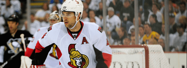 Chris Phillips Staying in Ottawa for Three Years