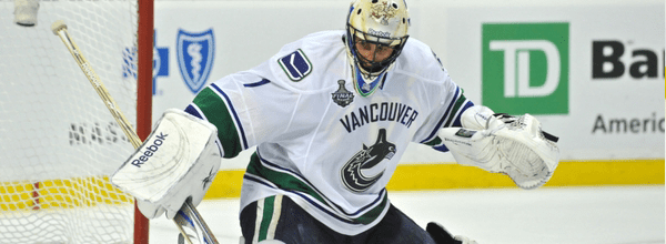Luongo in the hot seat as Canucks go down 2-0