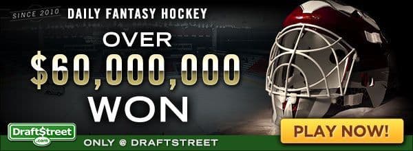 Play Fantasy Hockey and WIN