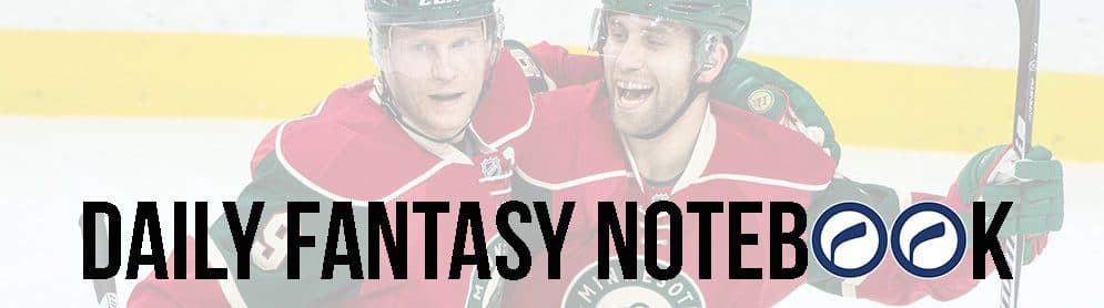 Daily Fantasy Notebook (11/20)