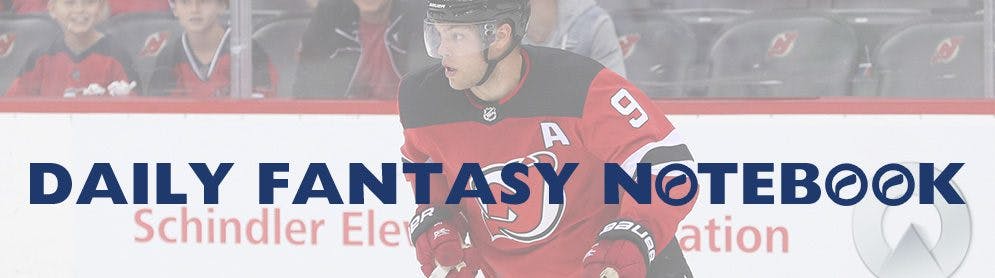 Daily Fantasy Hockey Notebook | 03-08-18