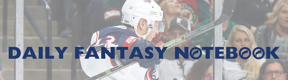 Daily Fantasy Hockey Notebook | 02-02-18