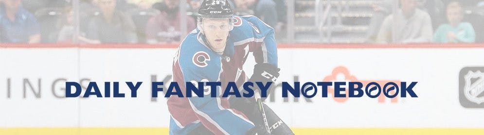 Daily Fantasy Hockey Notebook | 02-28-18