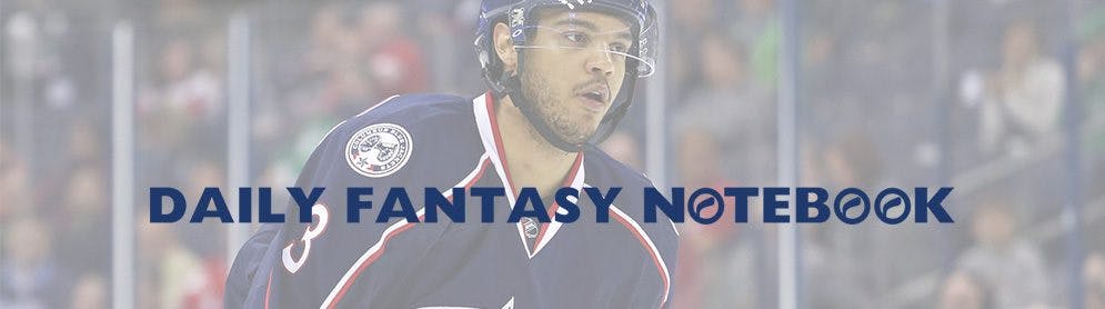 Daily Fantasy Hockey Notebook | 03-12-18