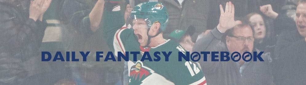 Daily Fantasy Hockey Notebook | 03-01-18