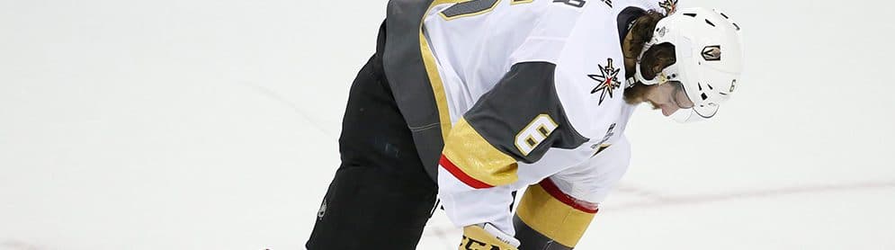 Colin Miller suffered a broken nose in Game 4