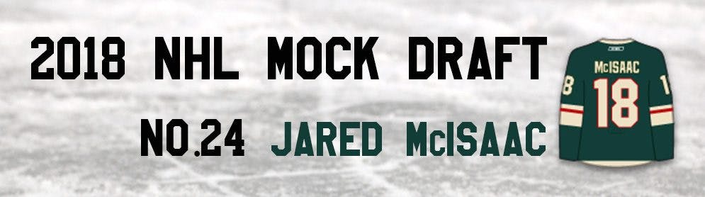 NHL Mock Draft 2018: No.24 — Jared McIsaac