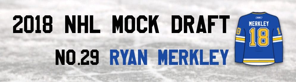 NHL Mock Draft 2018: No.29 — Ryan Merkley