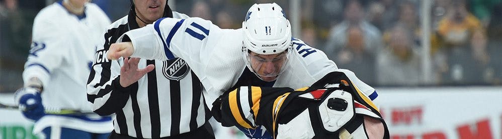Zach Hyman suspended two games for late hit on Bruins’ McAvoy