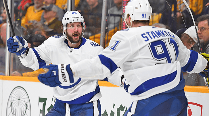 Nikita Kucherov and Steven Stamkos likely to return for Tampa Bay’s first-round series