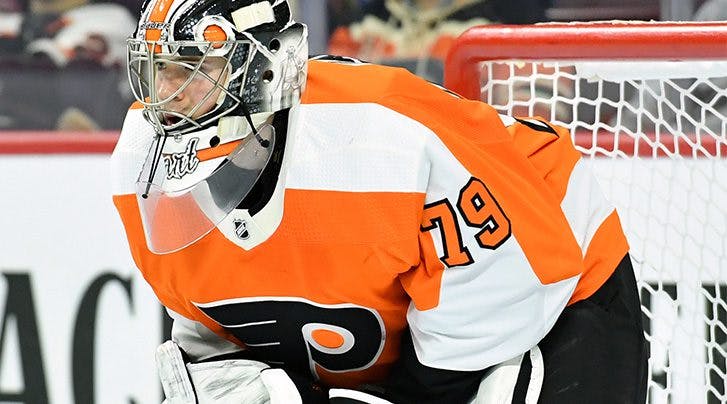 Flyers place goaltender Carter Hart on Injured Reserve with upper-body injury