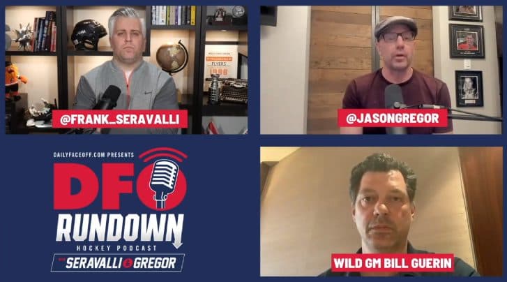 DFO Rundown – Ep.7: A chat with Wild GM Bill Guerin & Frank gives props to the NHL