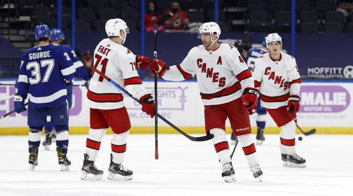 The Carolina Hurricanes’ depth has been the difference during the playoffs