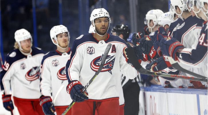 Blackhawks acquire Seth Jones and sign him to an eight-year contract worth $9,500,000 annually