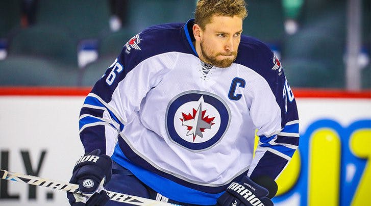 Winnipeg Jets’ captain Blake Wheeler speaks about disappointing season