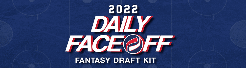 2022 DailyFaceoff Fantasy Hockey Draft Kit