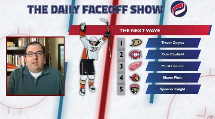Daily Faceoff Show: How rookies Trevor Zegras and Shane Pinto can have big impacts early on