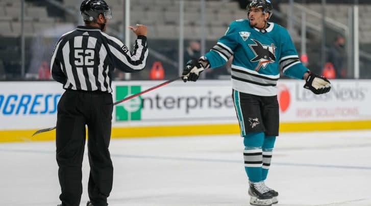 Sharks place forward Evander Kane on waivers