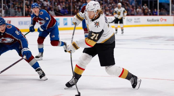 Vegas forward William Karlsson out 4-6 weeks with broken foot