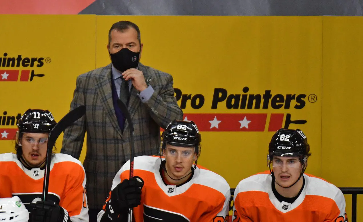 The Philadelphia Flyers have fired Alain Vigneault