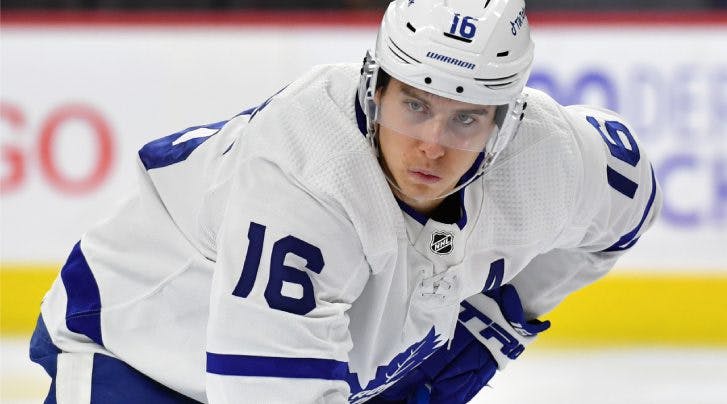 Mitch Marner sets Toronto Maple Leafs franchise record with 19 game point streak