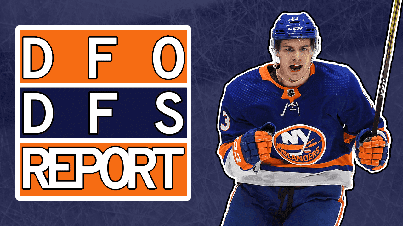 THE DFO DFS REPORT: January 17th