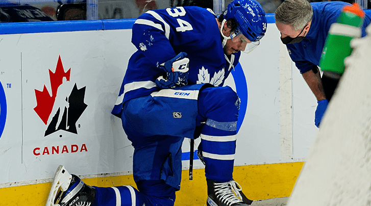 Toronto Maple Leafs forward Auston Matthews ‘good to play’ after scary collision