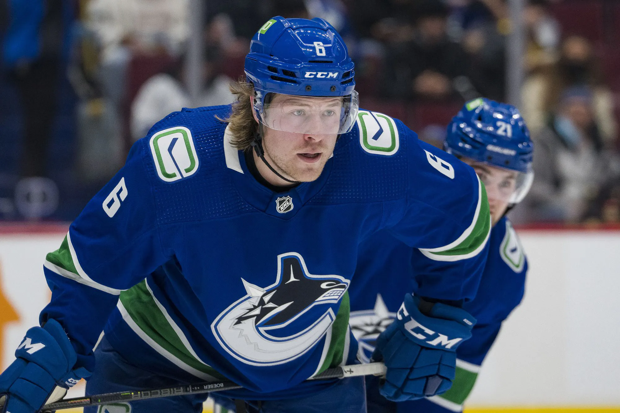 Vancouver Canucks’ Brock Boeser out indefinitely with upper-body injury